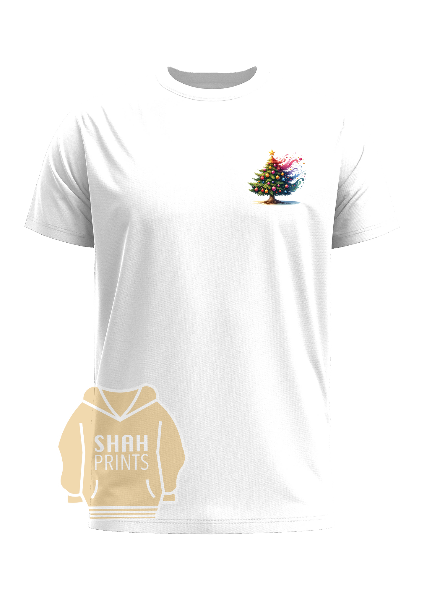 Christmas Sparkle Crew Neck T-Shirt (Must-Have)