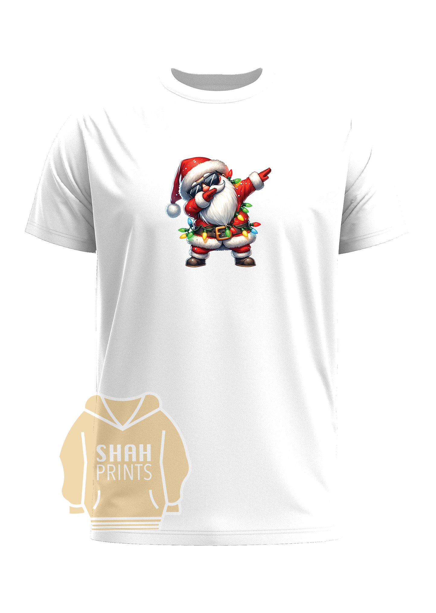 Cool Santa Crew Neck T-Shirt