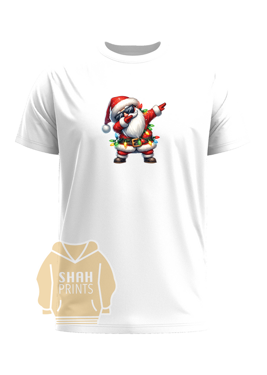 Cool Santa Crew Neck T-Shirt