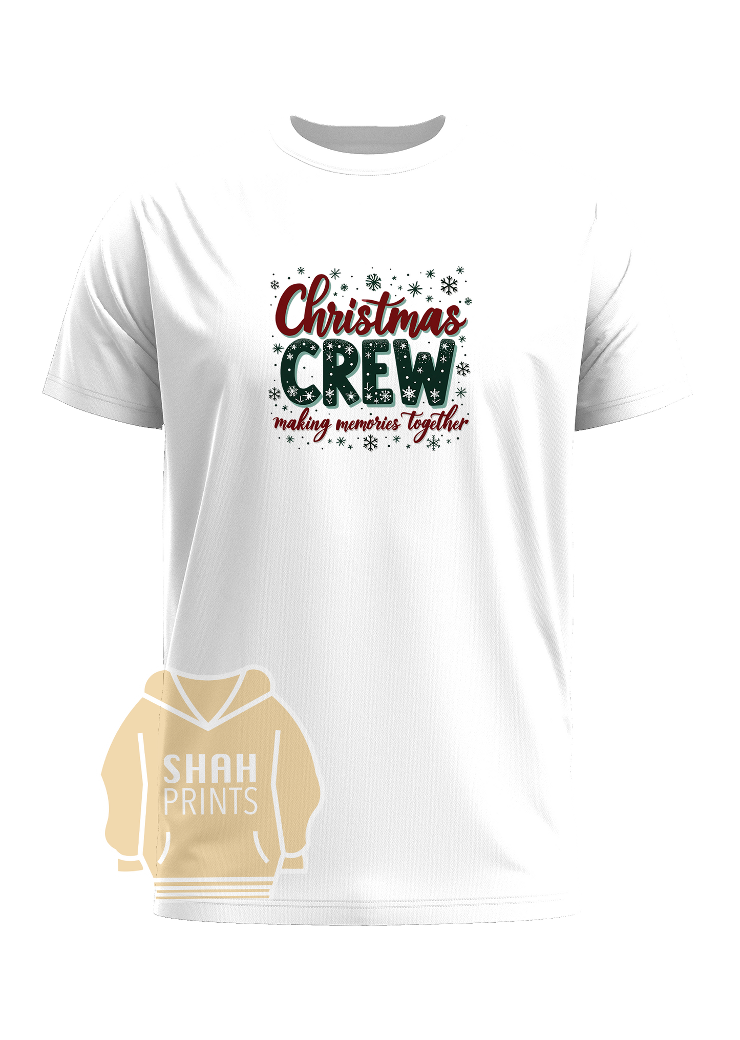 CHRISTMAS CREW Crew Neck T-Shirt (Family Matching)