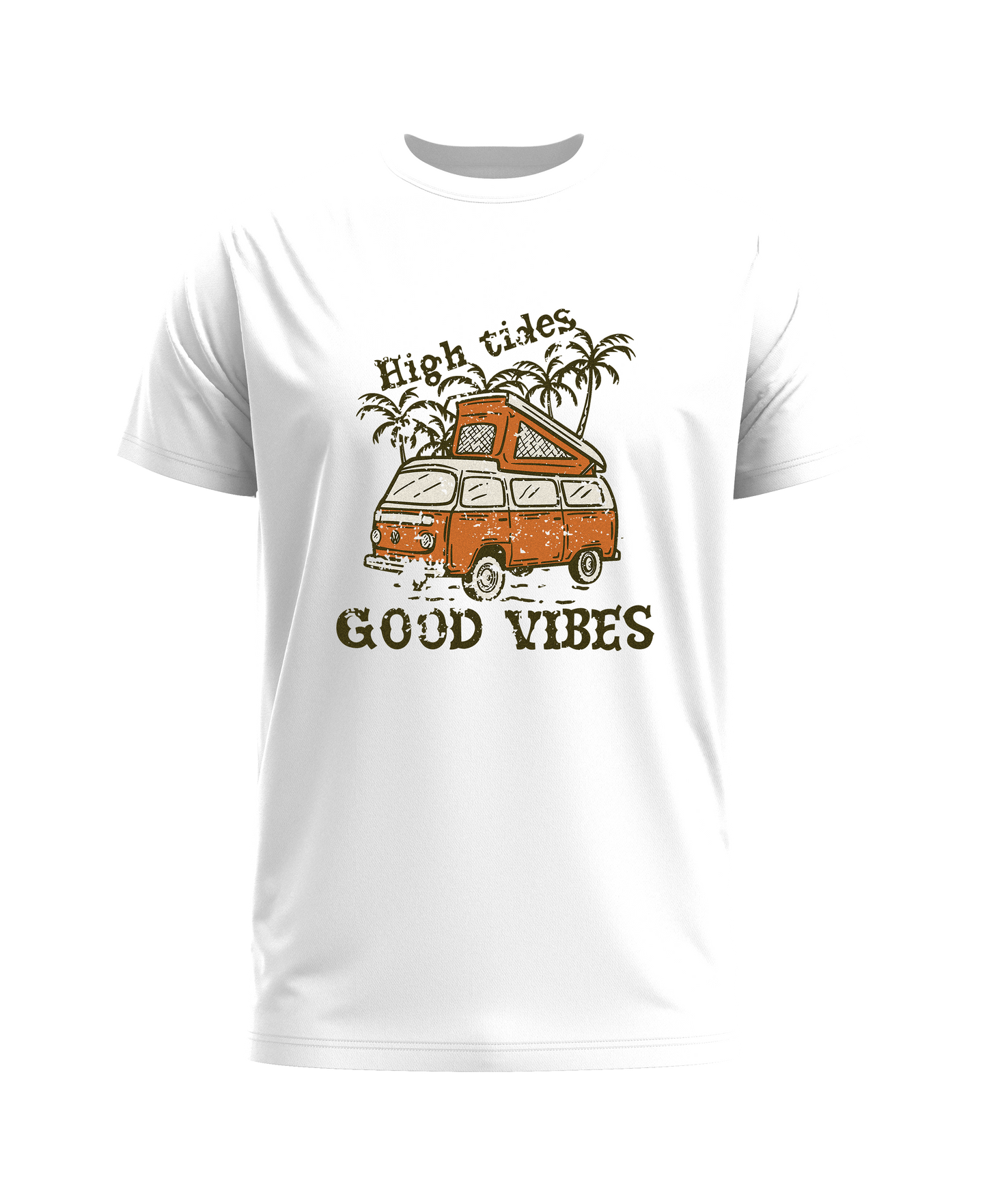 'High Tides' Short Sleeve Crew Neck T-Shirt