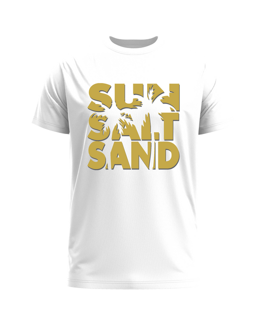 Sun-Salt-Salt Short Sleeve Crew Neck T-Shirt